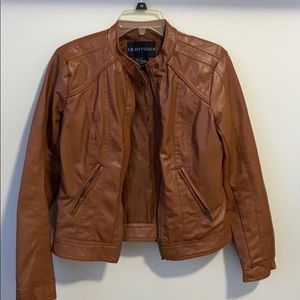 Leather like jacket